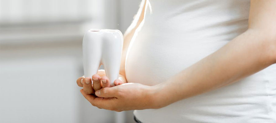 Why is dental health important during pregnancy?